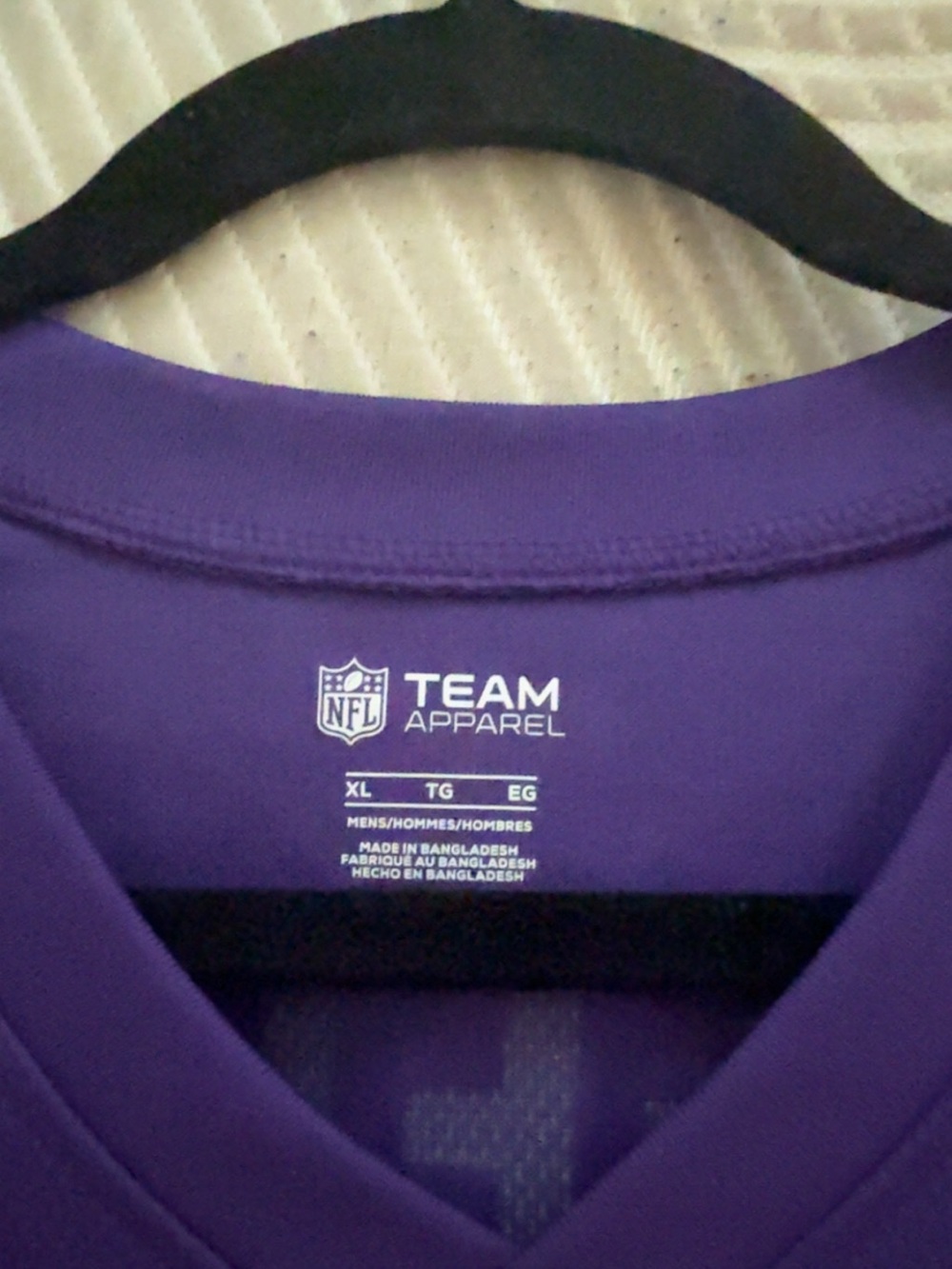 Minnesota Vikings Purple #18 NFL Jersey - Picture 4 of 4